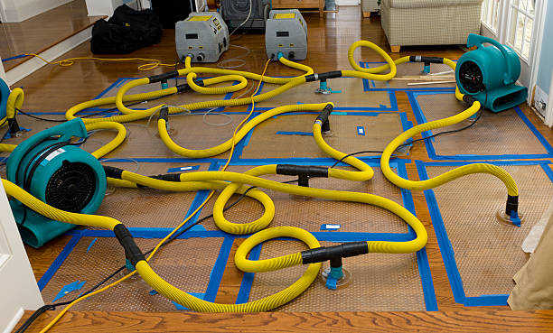 Professional Crawl Space Water Removal technician working in Brookside, NJ